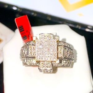 Stunning 1 carat real diamond custom made Turkish natural diamond one of a kind